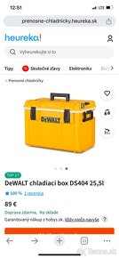 DeWALT chladiaci box DS404 25,5l - 4