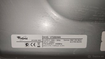 Whirlpool VT 255/WT - 4