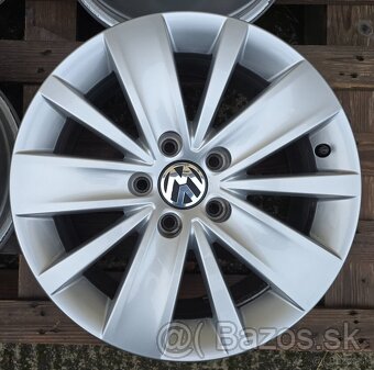 ORIGINÁL VW HLINÍKOVÉ DISKY 5x112 R16 - 4