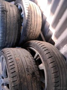 4ks alu disky orig. Škoda 5x112 R18 - 4