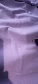 Fialové šaty s dlhým rukávom - 4