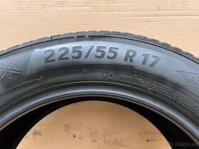 Zimné pneumatiky 225/55 R17 Michelin dva kusy - 4