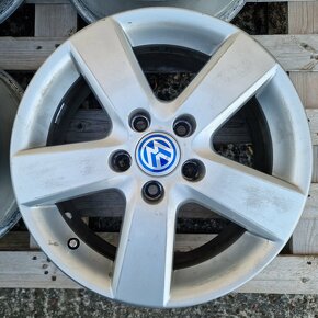 ORIGINÁL VW HLINÍKOVÉ DISKY 5x112 R16 - 4