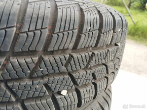 Zimné pneumatiky 175/65 R14 82T - dezén 7 mm, plechové disky - 4