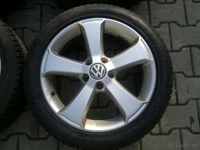 Elektrony VW Golf 5x112 R17, zimne pneu 205/50 r17 - 4