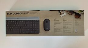 Logitech MK470 Wireless Slim Combo bezdrôtový set klávesnica - 4