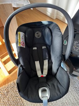 Cybex Priam Rosegold Deep Black trojkombinácia - 4