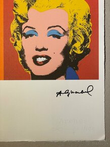 Andy Warhol "Marilyn" Limitovaná edícia_Číslované_Certifikát - 4