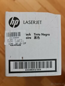 Čierna farba do HP LASERJET PRO - neotvorená - 4