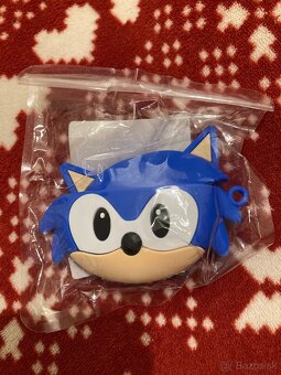 Nové Sonic the Hedgehog púzdro na slúchadlá Airpods pro - 4