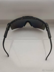 Športové slnečné okuliare Pit Viper - žlto čierne - 4