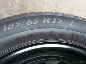 Zimné 185/65 r15 na diskoch 5x100 Fabia IV - 4