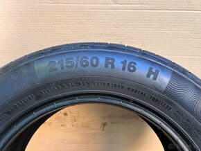 Letné pneumatiky 215/60 R16 Continental dva kusy - 4