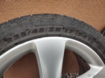 Predám kolesá Volkswagen 5x112 r17 - 4