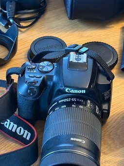 CANON EOS 250D + 3 objektívy a ďalšie príslušenstvo - 4