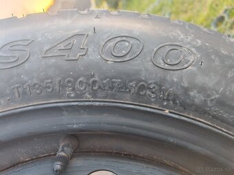 Rezervné dojazdové koleso, pneumatika 135/90 R17 - 4