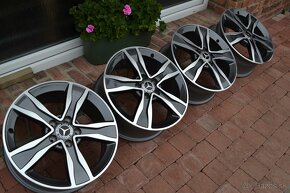 5x112 R17 Hlinikove disky original Mercedes C-class W205 - 4