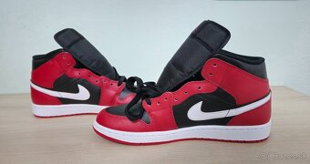 Air Jordan 1 Mid Gym Red Black White (2024) - 4