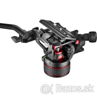 Manfrotto Nitrotech 608 hlava a Alu Twin MS statív  - 4