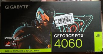 GIGABYTE GeForce RTX 4060 GAMING OC 8G - 4