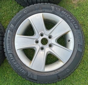 Pneumatiky Michelin Alpin 6, 205/55, R16 + disky 5x112,Škoda - 4