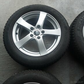 16"Elektróny Dezent 5x112 Škoda Volkswagen Seat zimné - 4