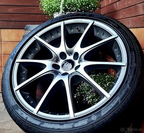 alu R18 5x100, bicolor (pneu 225/40)   Audi TT, A1... - 4