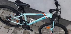 detský bicykel 24´´ rockrider ST500 100% stav - 4