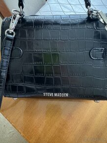 Steve madden  cierna crossbody kabelka na styl hermes - 4