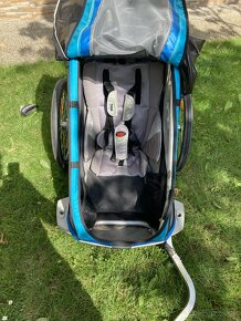 Thule Chariot CX 1 Blue Disc + Ski set - 4