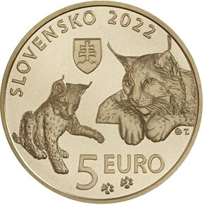 5 eurové mince / 5€ Slovensko / pinzeta na mince. - 4