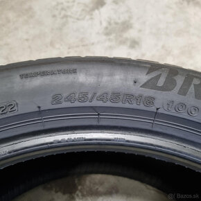 Letné pneumatiky 245/45 R18 BRIDGESTONE DOT0222 - 4