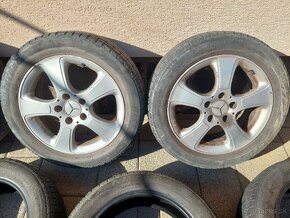 ALU disky 5x112 R16 , pneumatiky 195/55 R16 - 4