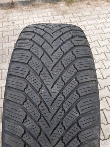 Sada hlinik. diskov 4ks - 205/55 R16 Continental zimné pneu. - 4