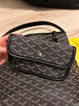 Goyard kabelka Bohéme Hobo - čierna (GO6) - 4