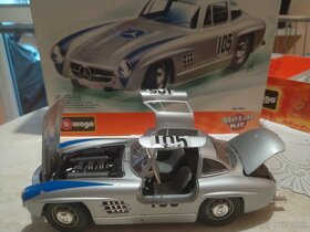 Predám Mercedes 300 SL  1:18  Burago - 4