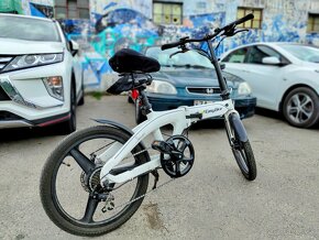 Predám skladací elektrobicykel Easybike zdarma cyklovozik - 4