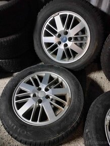 4ks alu disky orig. Ford 5x108 r16 pneu 215/60 r16 - 4