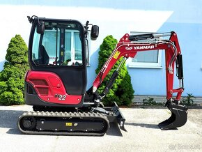 minibager Yanmar SV22 rýpadlo na splátky (2,4 ton) záruka - 4