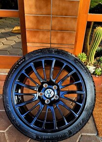 alu R17 5x112, zimné pneu 225/45, VW Golf, Octávia, Leon, A3 - 4