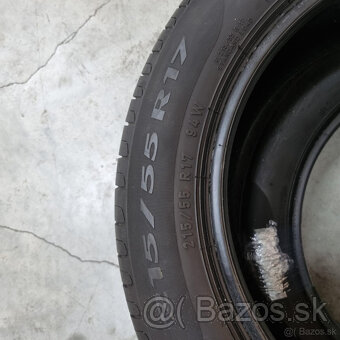 Letné pneumatiky 215/55 R17 PIRELLI DOT4321 - 4