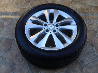 17" Alu kola  5x112 MERCEDES W205 C-CLASS ZIMNÍ+ČIDLA - 4