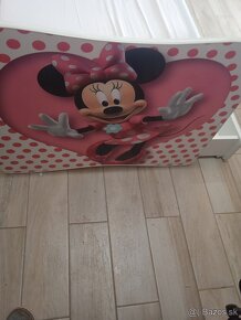 Predám detskú posteľ Minnie ..ako nová KRASNA - 4