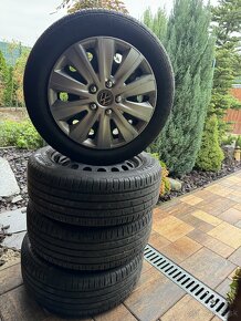 Letné pneu na diskoch 6mm 205/55 R16 5x100 - 4