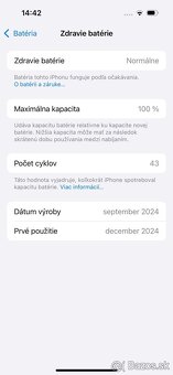 Predam iPhone 15 128 GB uplne novy - 4