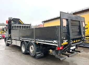 9021 - Volvo FM - 6x2 - Valník + HR-PALFINGER PK 42002 SHG – - 4