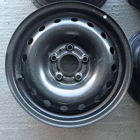 15"Plechové disky 5x114,3 Renault Nissan Dacia - 4