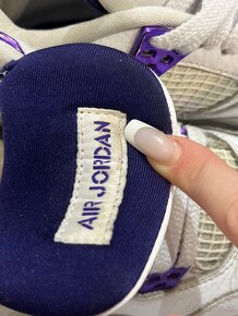 jordan 4 militairy purple - 4