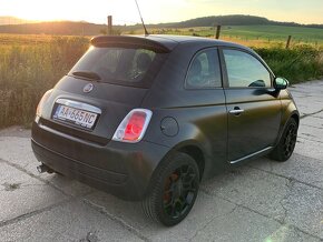 FIAT 500 edicia BLACK JACK - 4