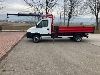 Iveco daily 35C15 3 stranný sklapač s hydraulickou rukou 2t - 4